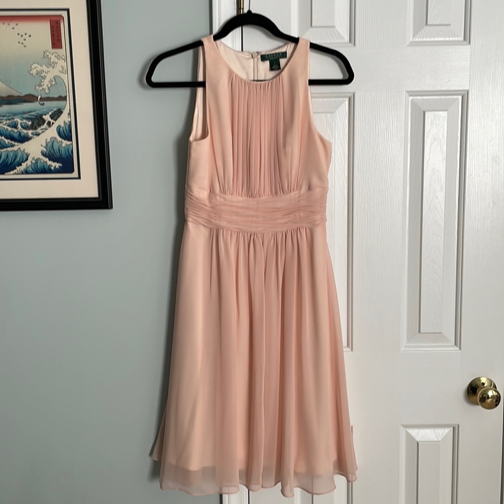 Ralph Lauren Blush Pink Dress